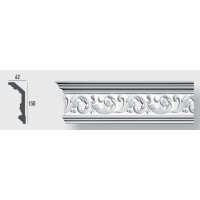 Плинтус потолочный с орнаментом Decomaster 95094/20 (150х62х2400мм)