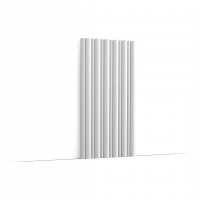 Декоративная панель Orac Decor WX211 Flute Дюрополимер 2600*255*17 мм