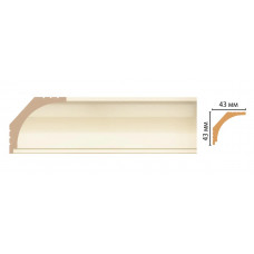 Карниз потолочный Decomaster D109-61 ДМ (43*43*2400)